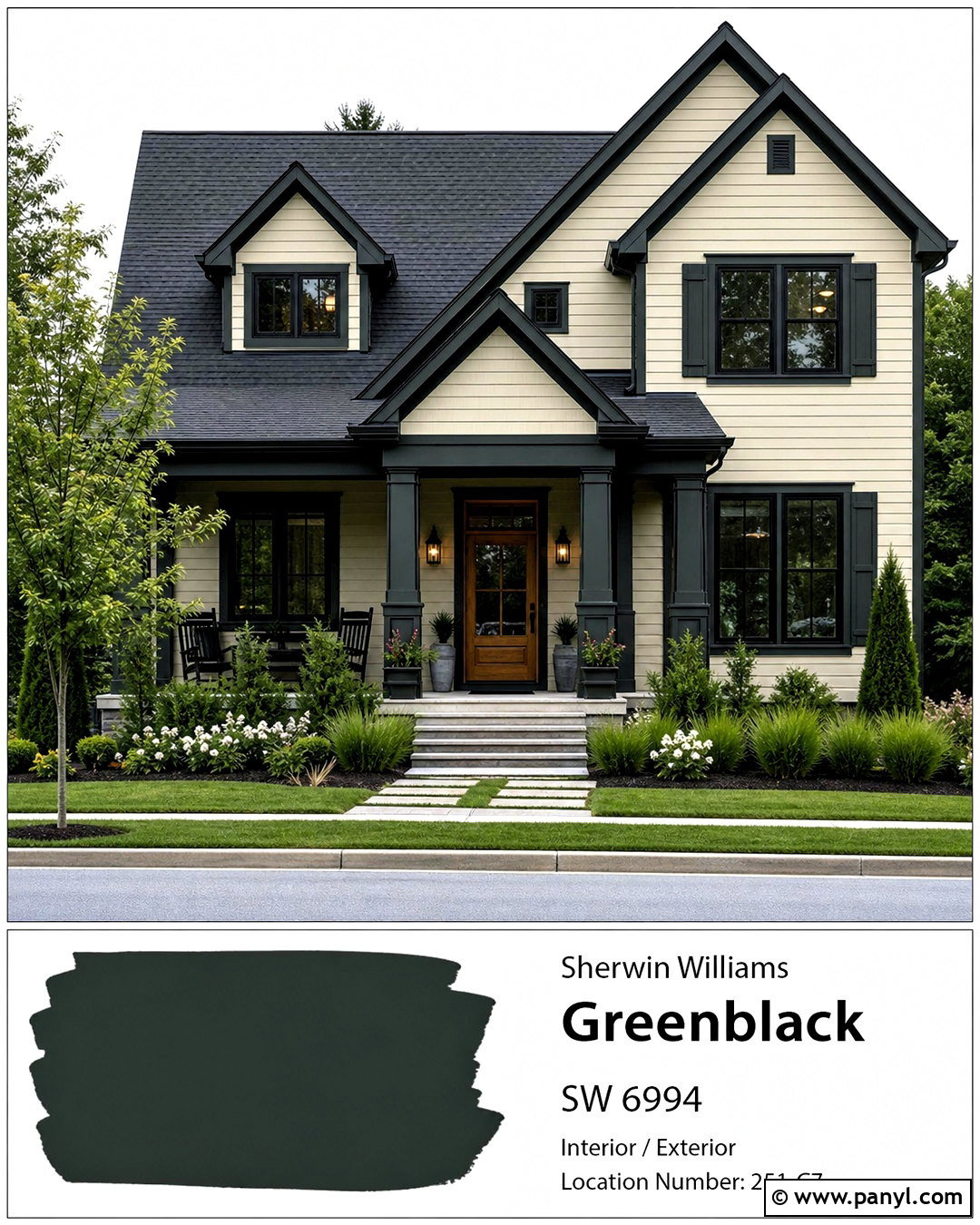 Greenblack Exterior Trim - 20 sherwin williams green black ideas