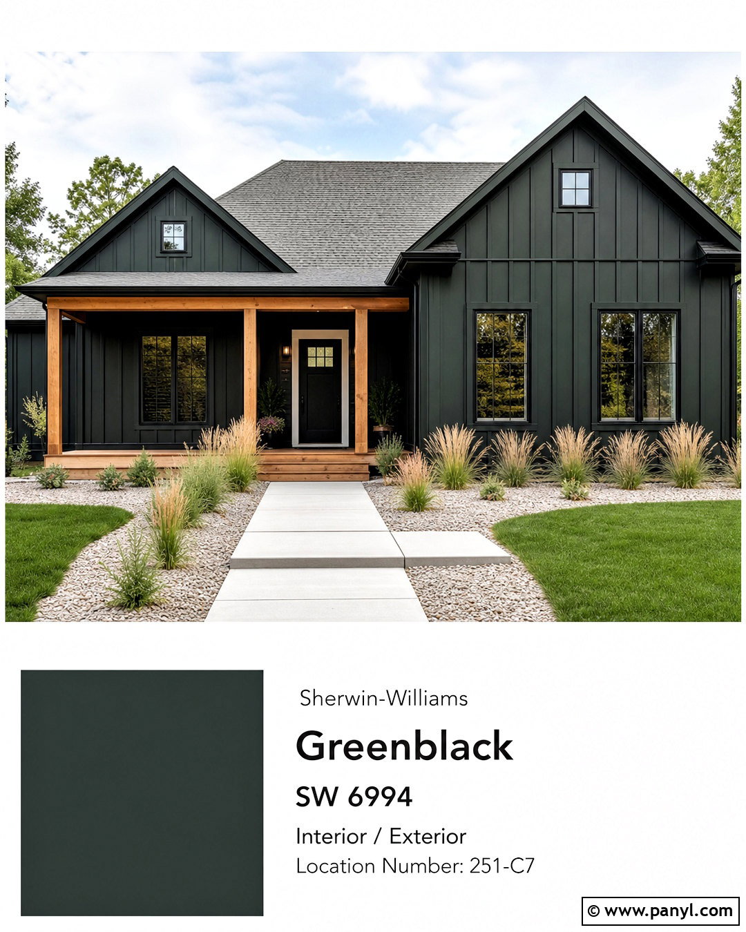 Greenblack House Exterior - 20 sherwin williams green black ideas