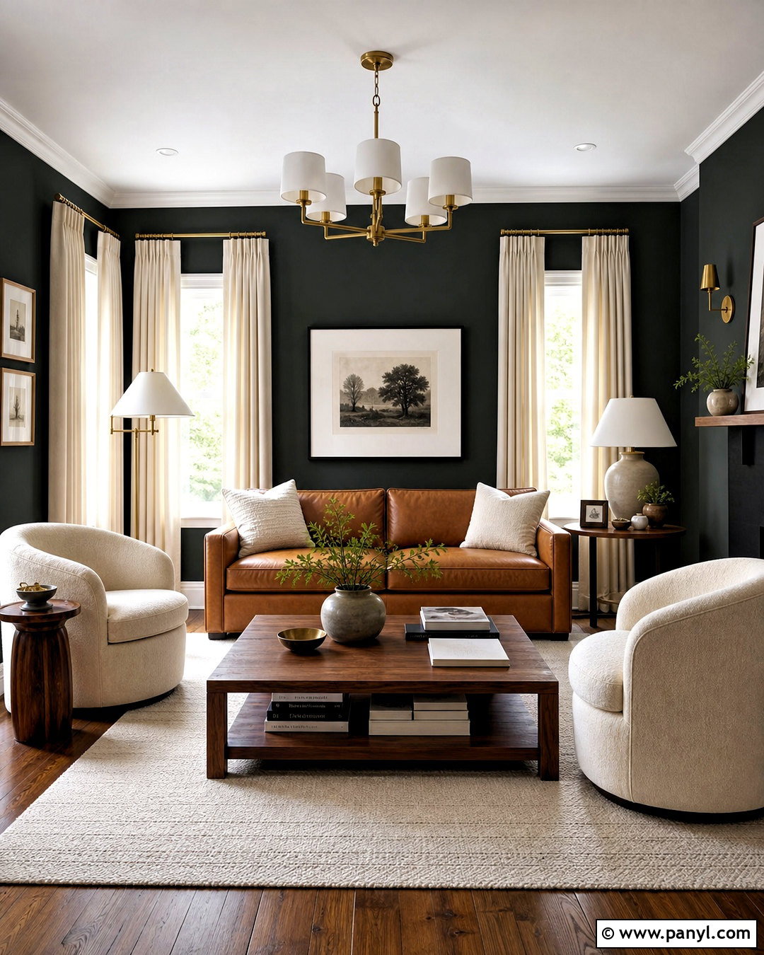 Greenblack Living Room Walls - 20 sherwin williams green black ideas