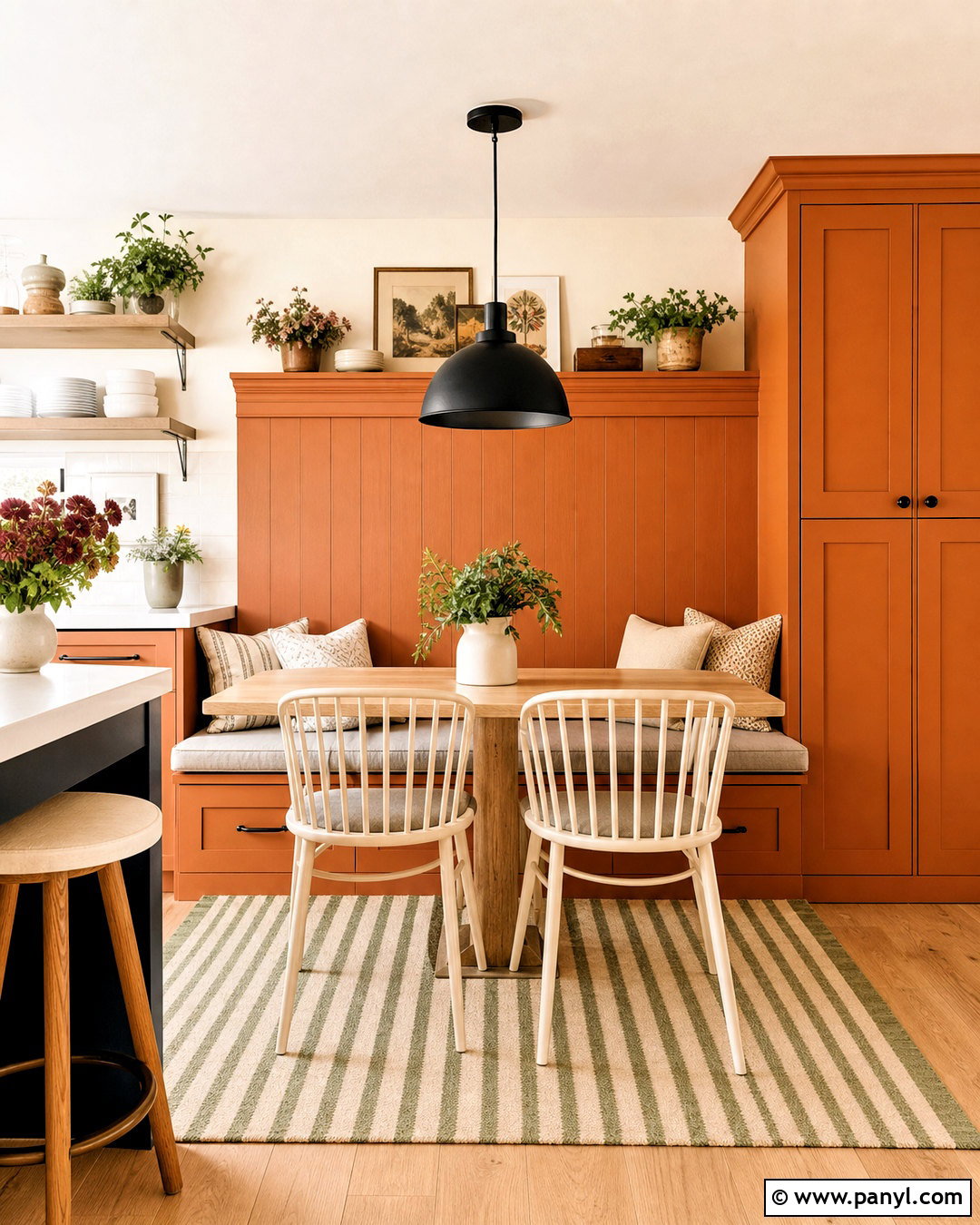 Greenfield Pumpkin HC-40 Burnt Orange Paint Color - 20 burnt orange paint colors