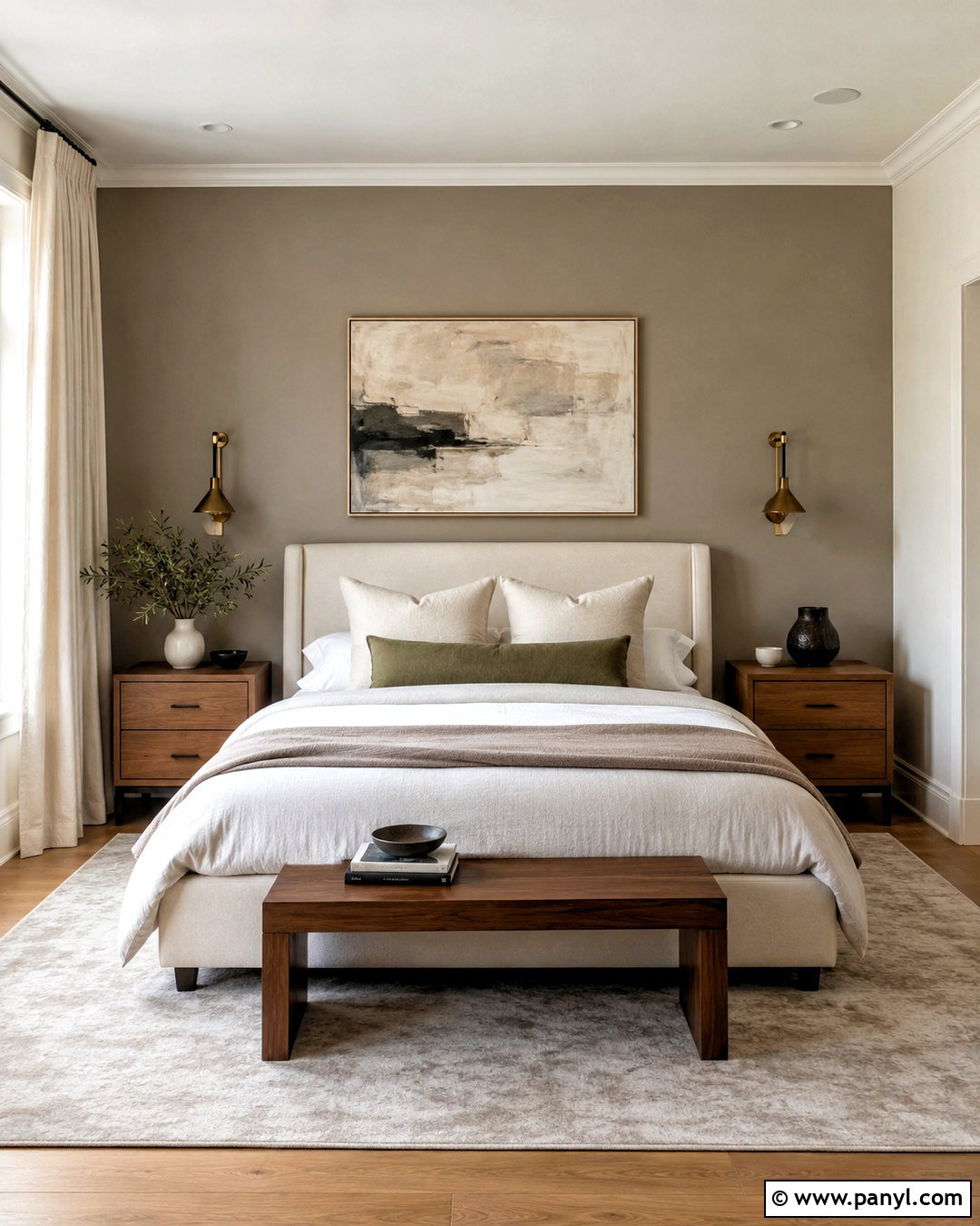Greige Accent Wall - 40 greige walls
