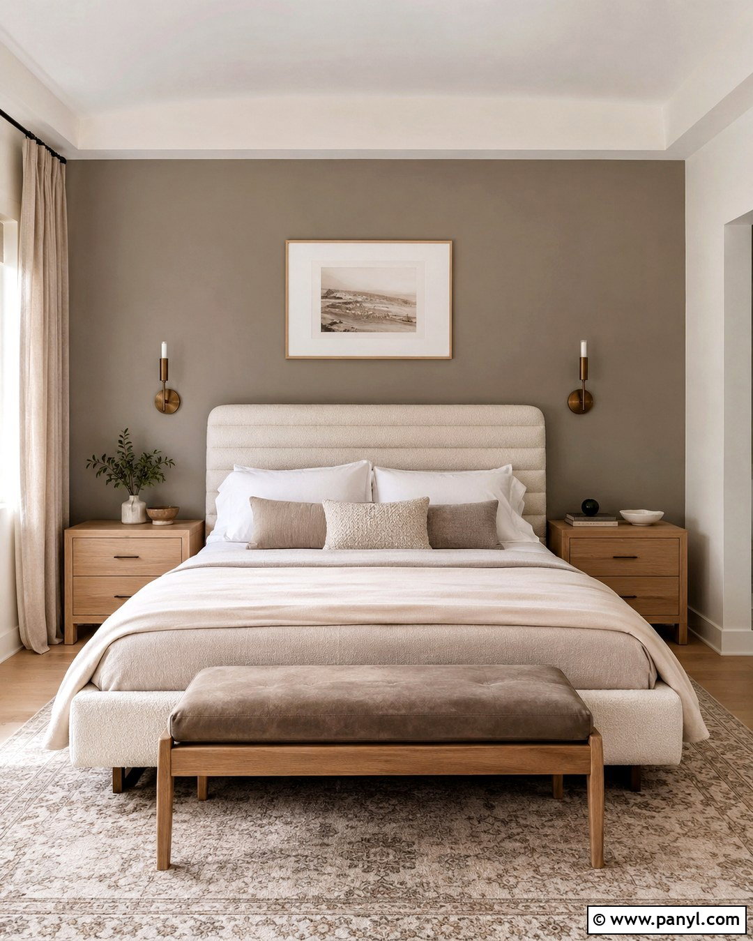 Greige Accent Wall - 20 Accent Walls Colors