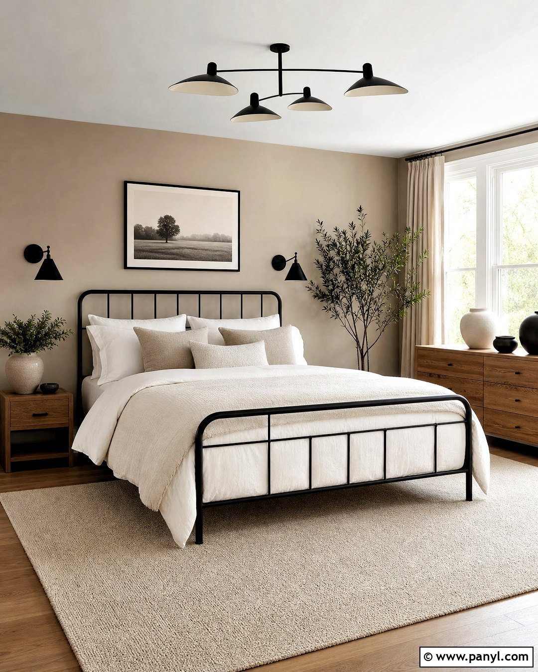 Greige And Black Room Color Combination - 20 aesthetic room colour combination ideas