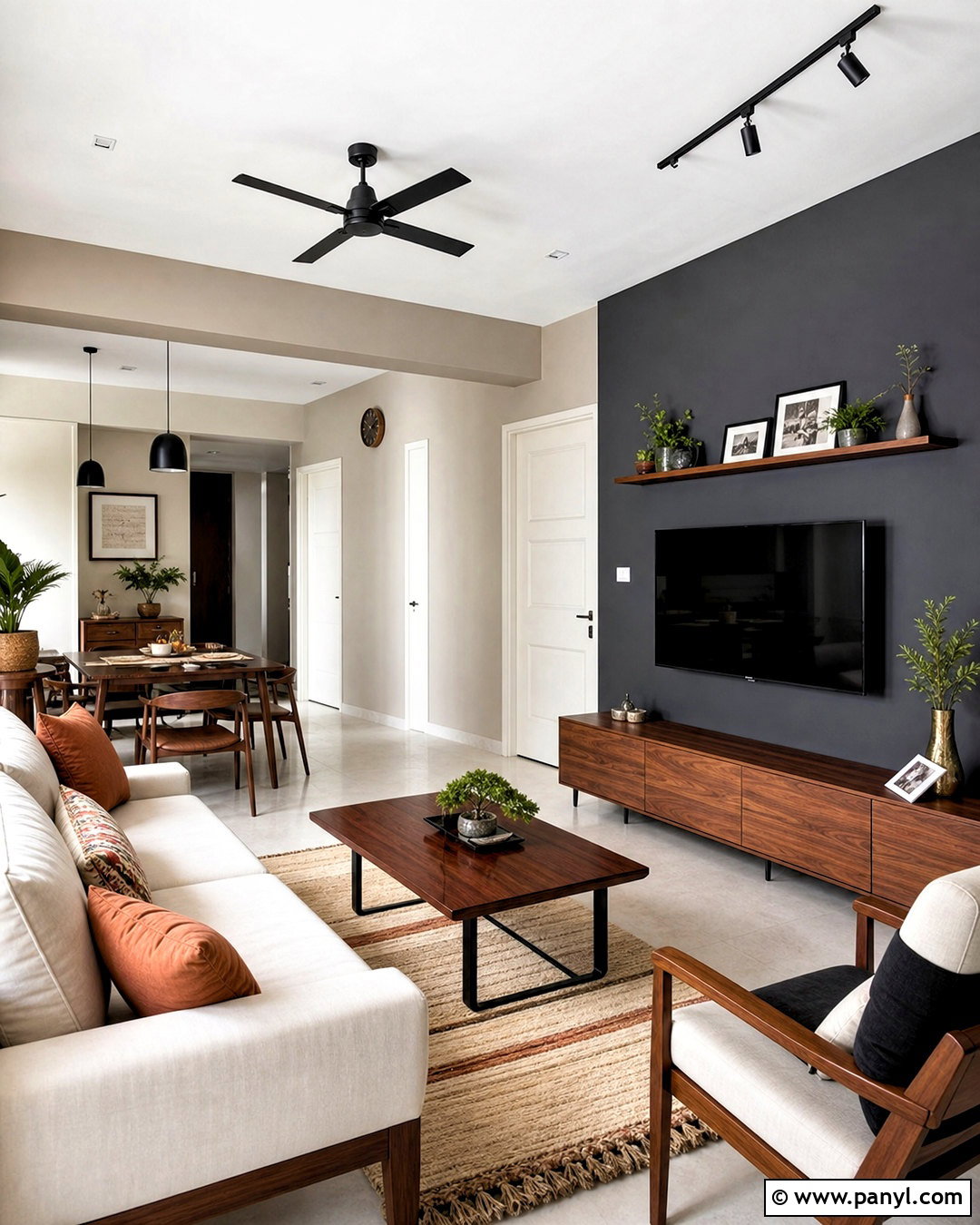 Greige And Charcoal Apartment Paint Colors - 20 home paint colors interior indian ideas