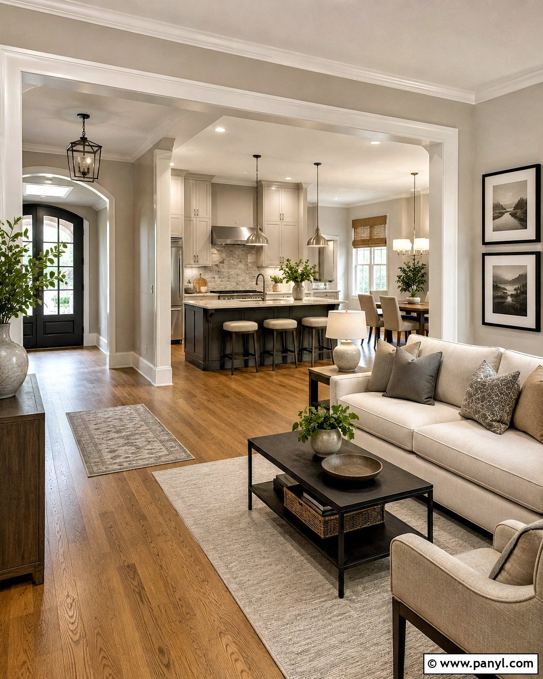 Greige And Charcoal Color Scheme - 20 indoor color schemes house ideas