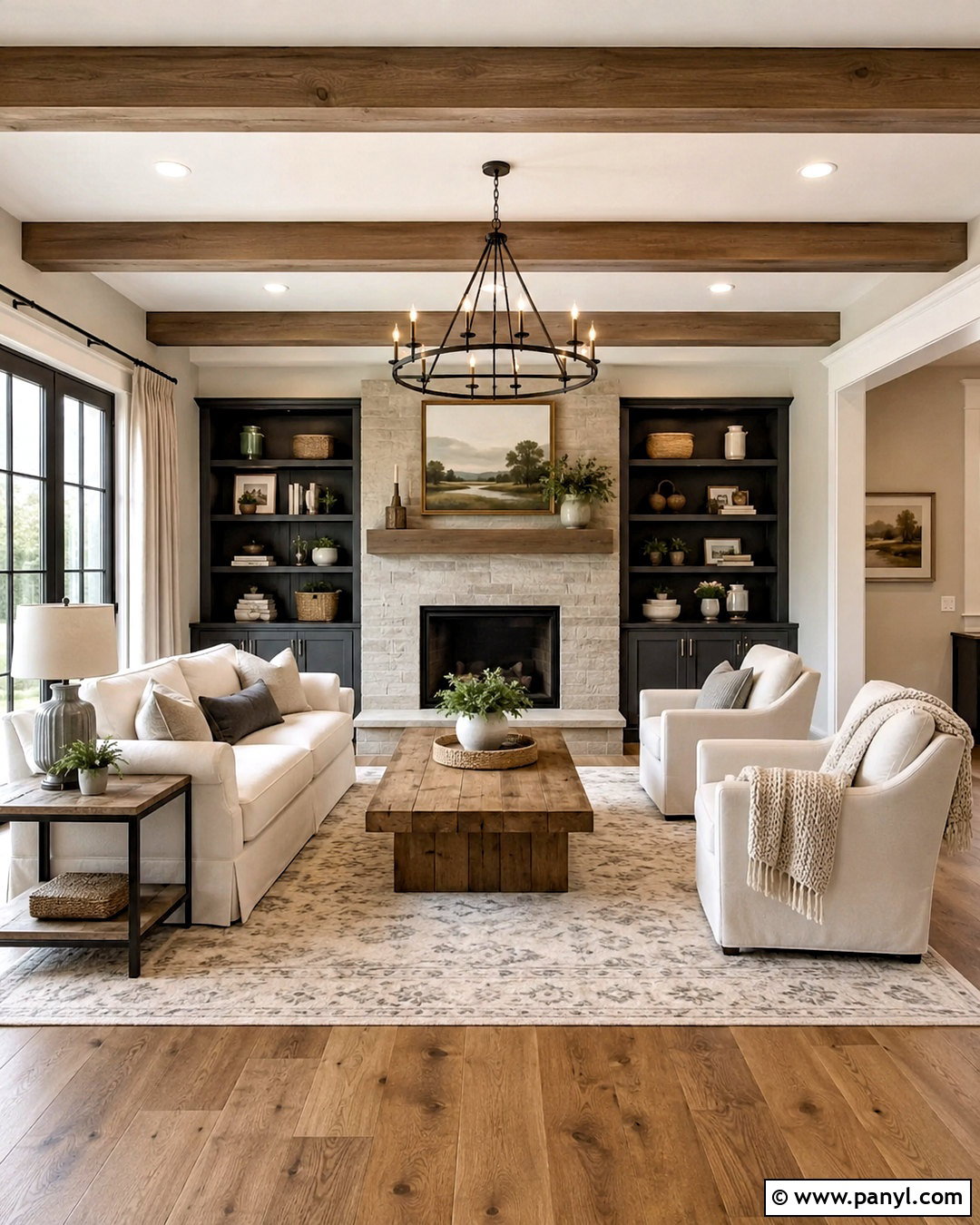 Greige And Charcoal Modern Farmhouse Color Scheme - 20 modern farmhouse color scheme ideas