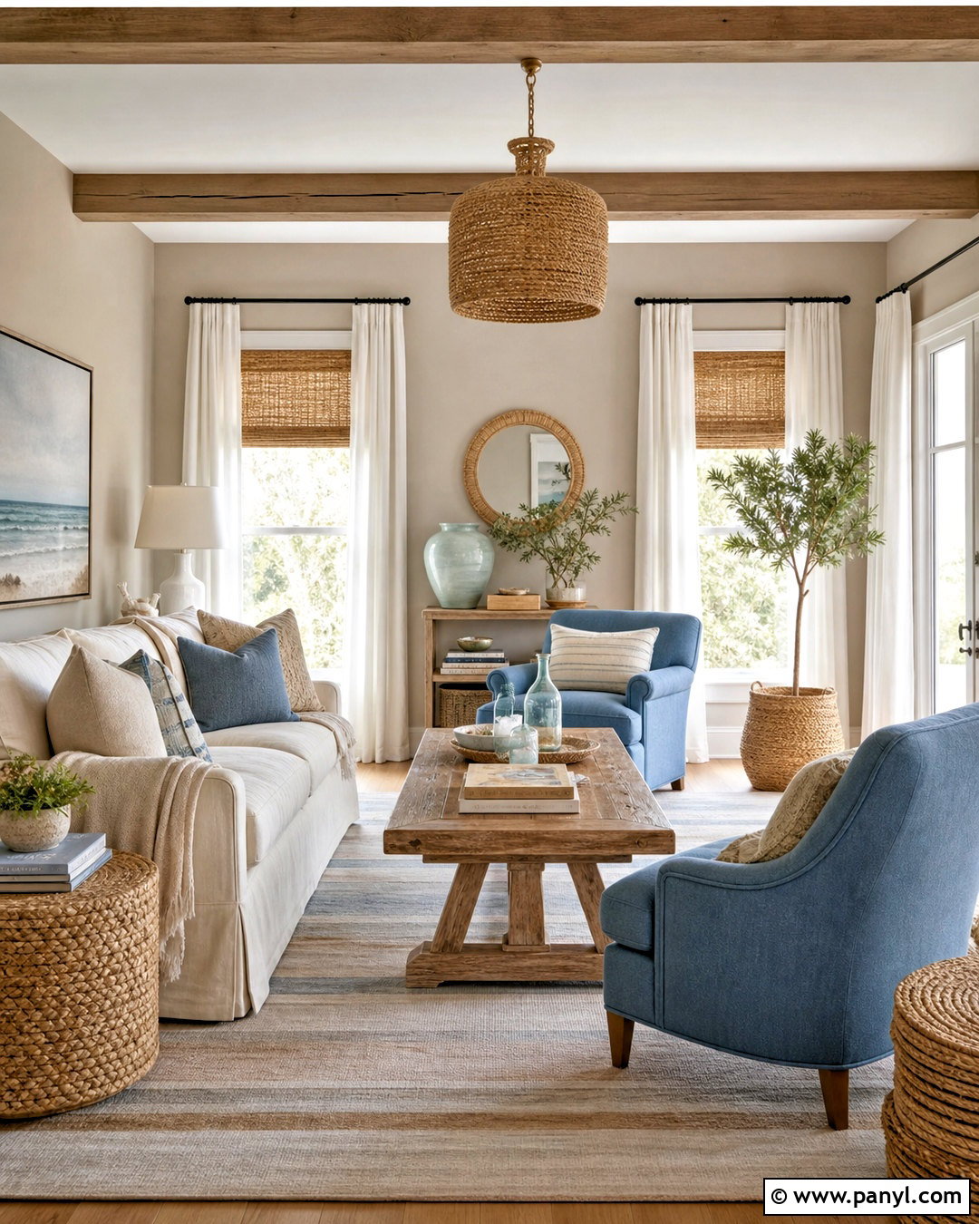 Greige And Coastal Blue Palette - 20 greige color palette ideas