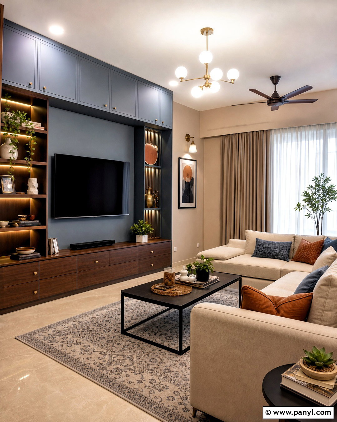 Greige And Steel Blue Hall Colour - 20 hall colour ideas indian ideas