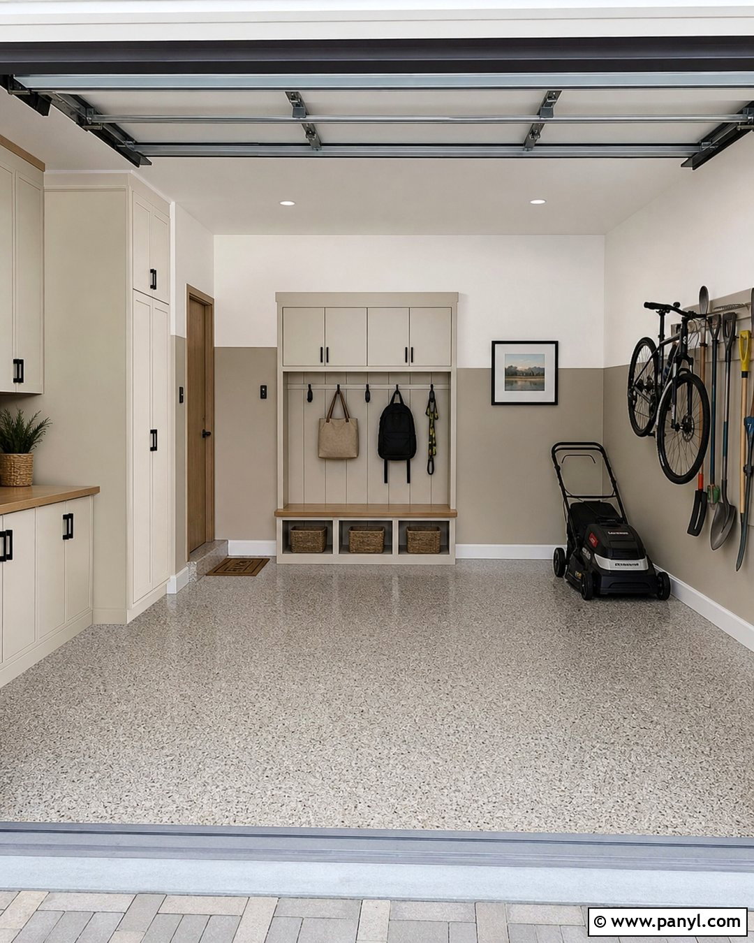 Greige And White Garage Walls - 35 Garage Walls Paint Colors