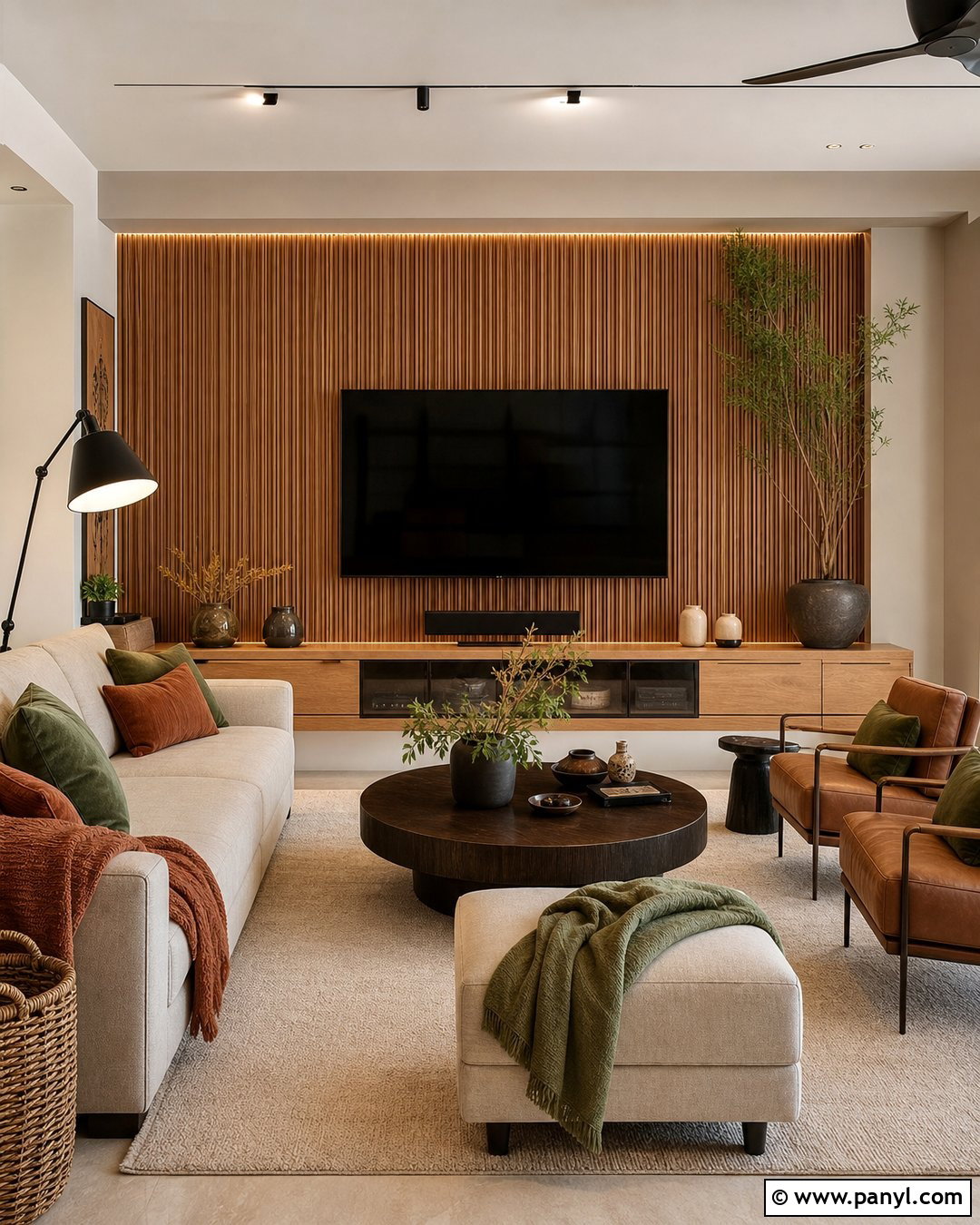 Greige And Wood Living Room Walls - 30 Colour For Living Room Wall Indian Ideas
