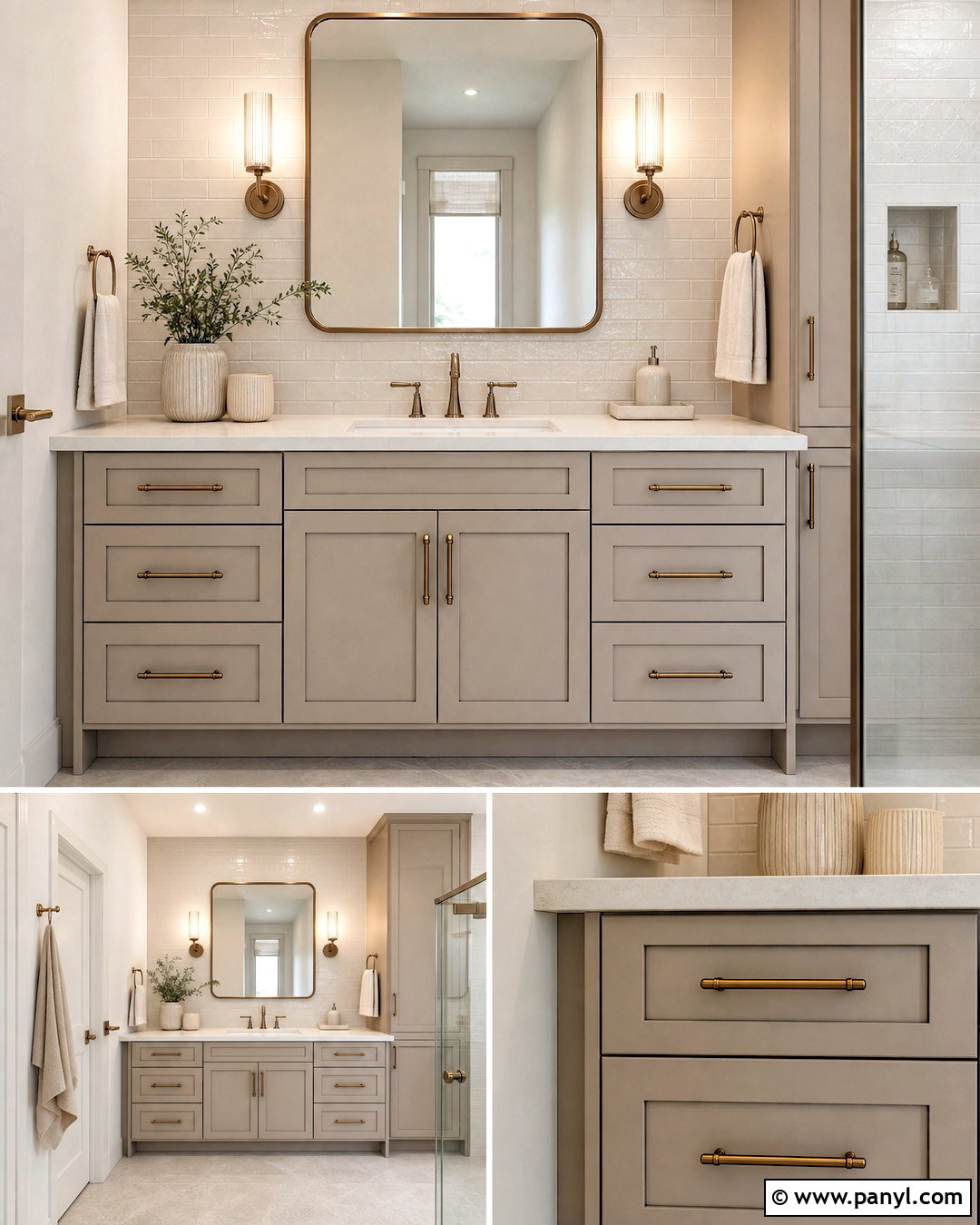 Greige Bathroom Cabinet Makeover - 20 bathroom cabinet makeover ideas