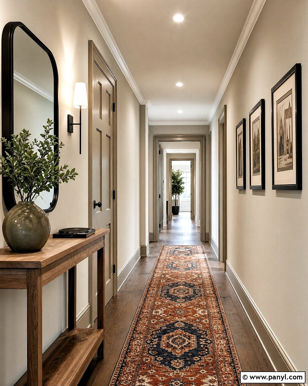 Greige Hallway Walls - 20 interior wall painting ideas