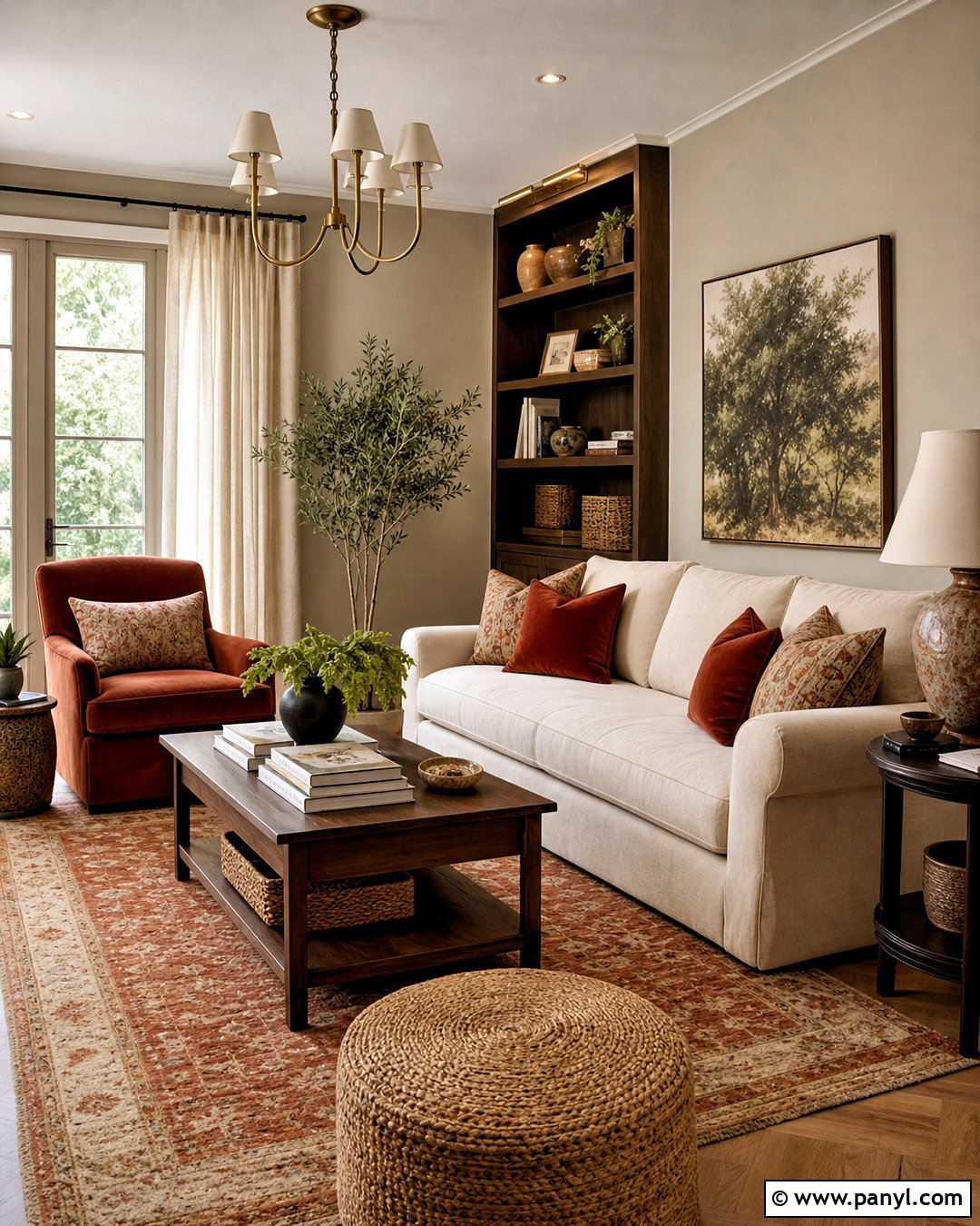Greige Interior With Terracotta Accents - 20 greige interior ideas