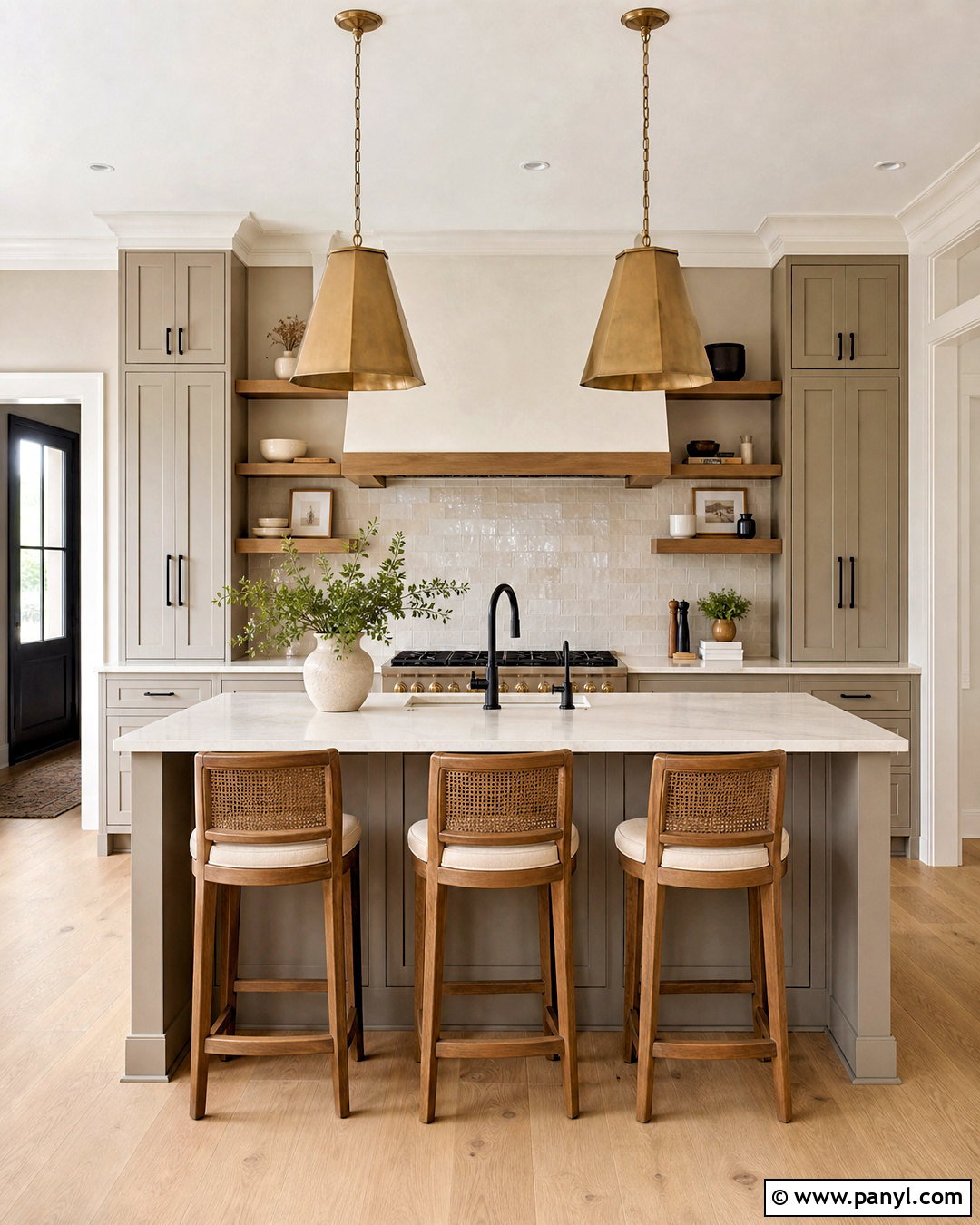 Greige Kitchen Color Scheme - 20 kitchen colors schemes paint ideas