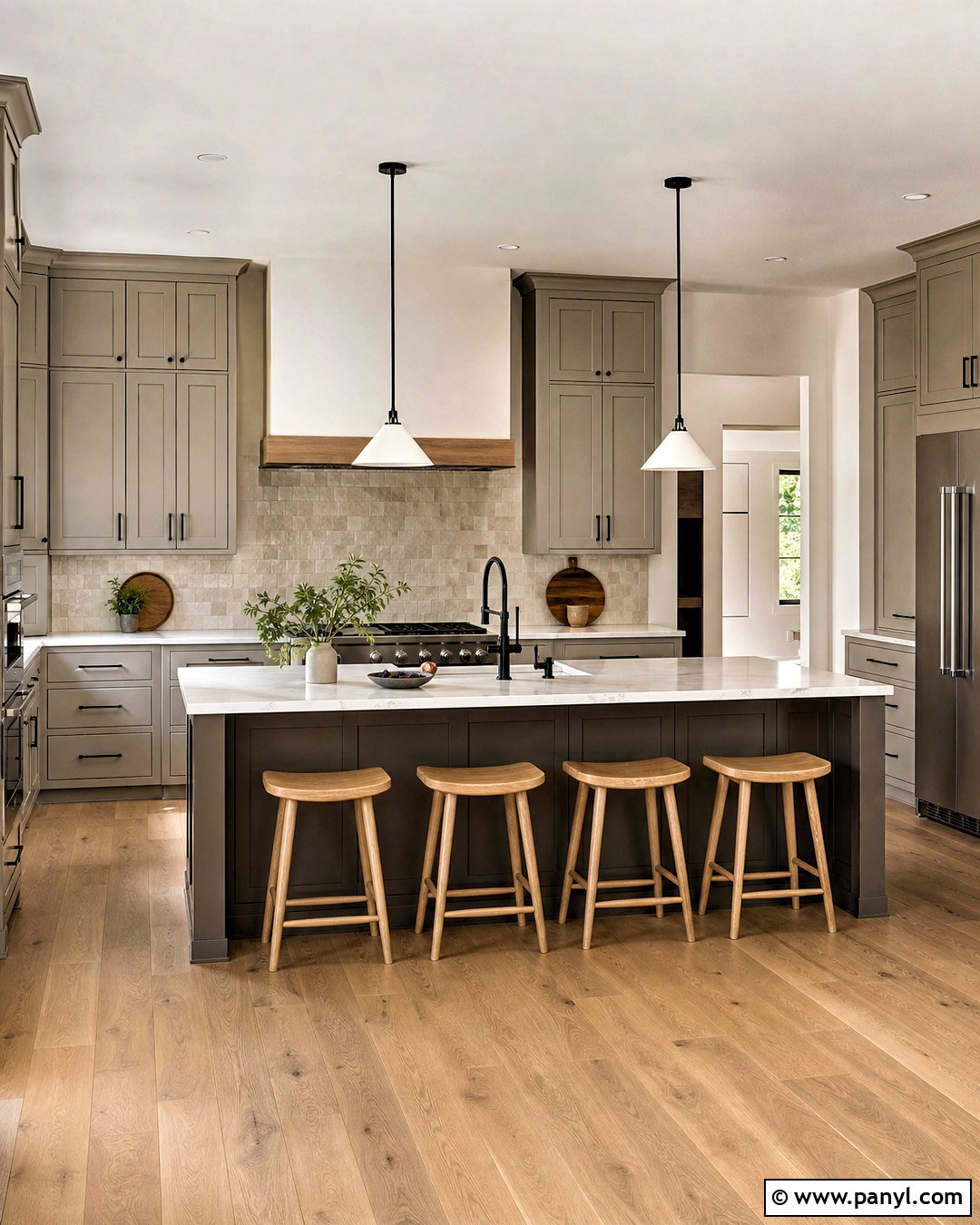 Greige Kitchen Paint - 20 kitchen paint colours