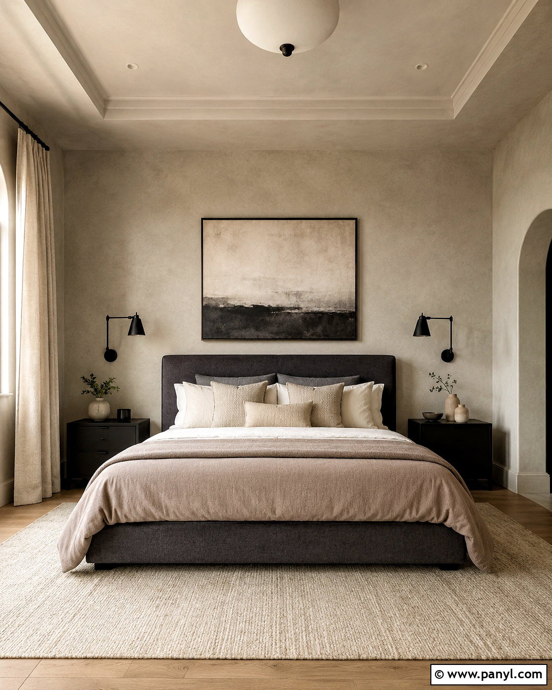 Greige Limewash Bedroom - 20 limewash walls bedroom ideas