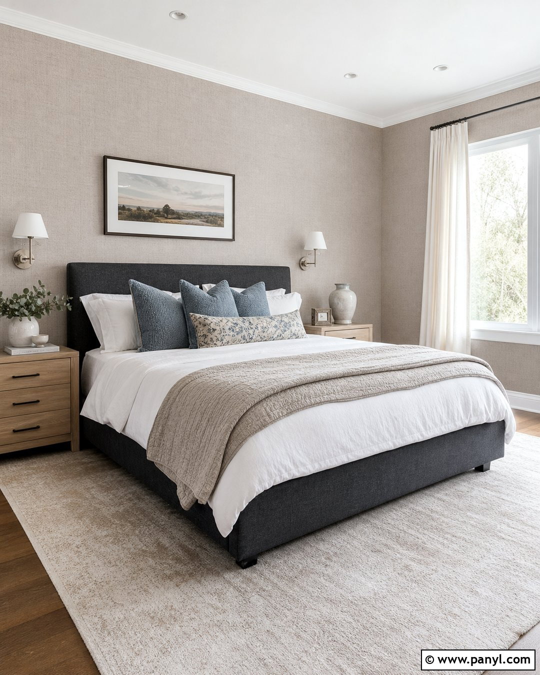 Greige Linen Wallpaper - 40 Wallpaper Colour Ideas