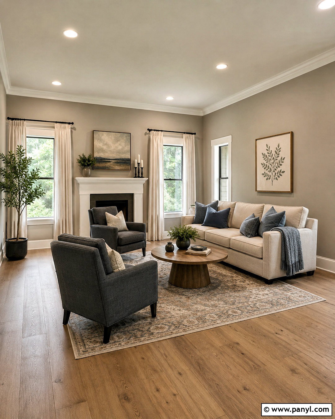 Greige Living Room Paint - 20 popular paint colors for living room ideas