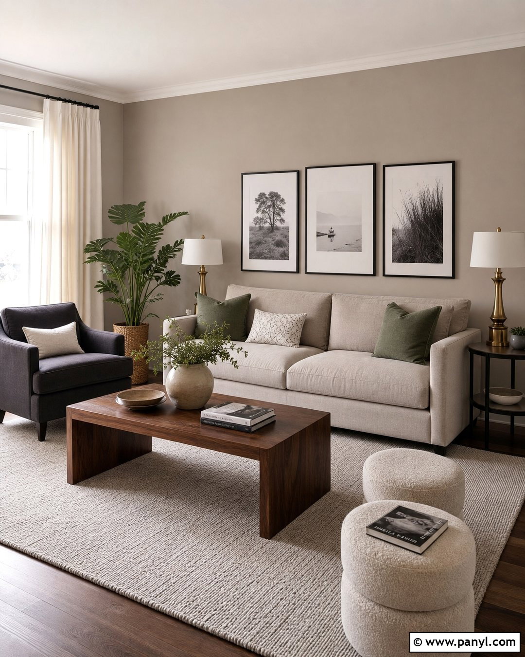 Greige Living Room Walls - 45 wall colors for living room ideas