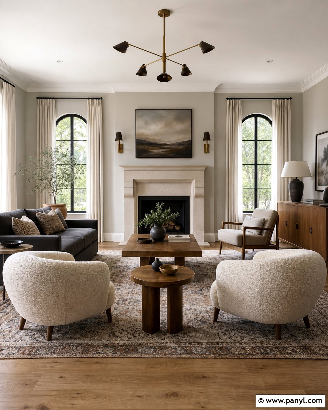 Greige Living Room Walls - 35 Best Wall Colors For Living Room Ideas