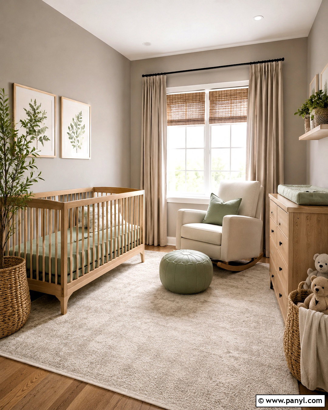 Greige Nursery - 20 Wall Color Greige Ideas