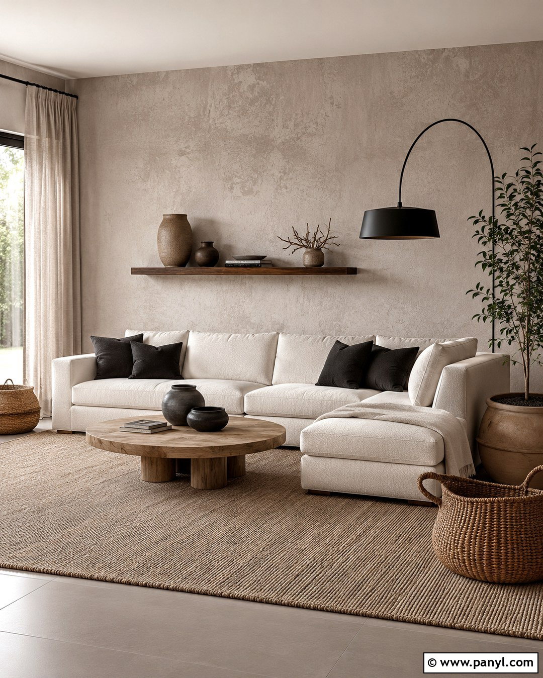 Greige Textured Walls - 20 Beautiful Painted Walls