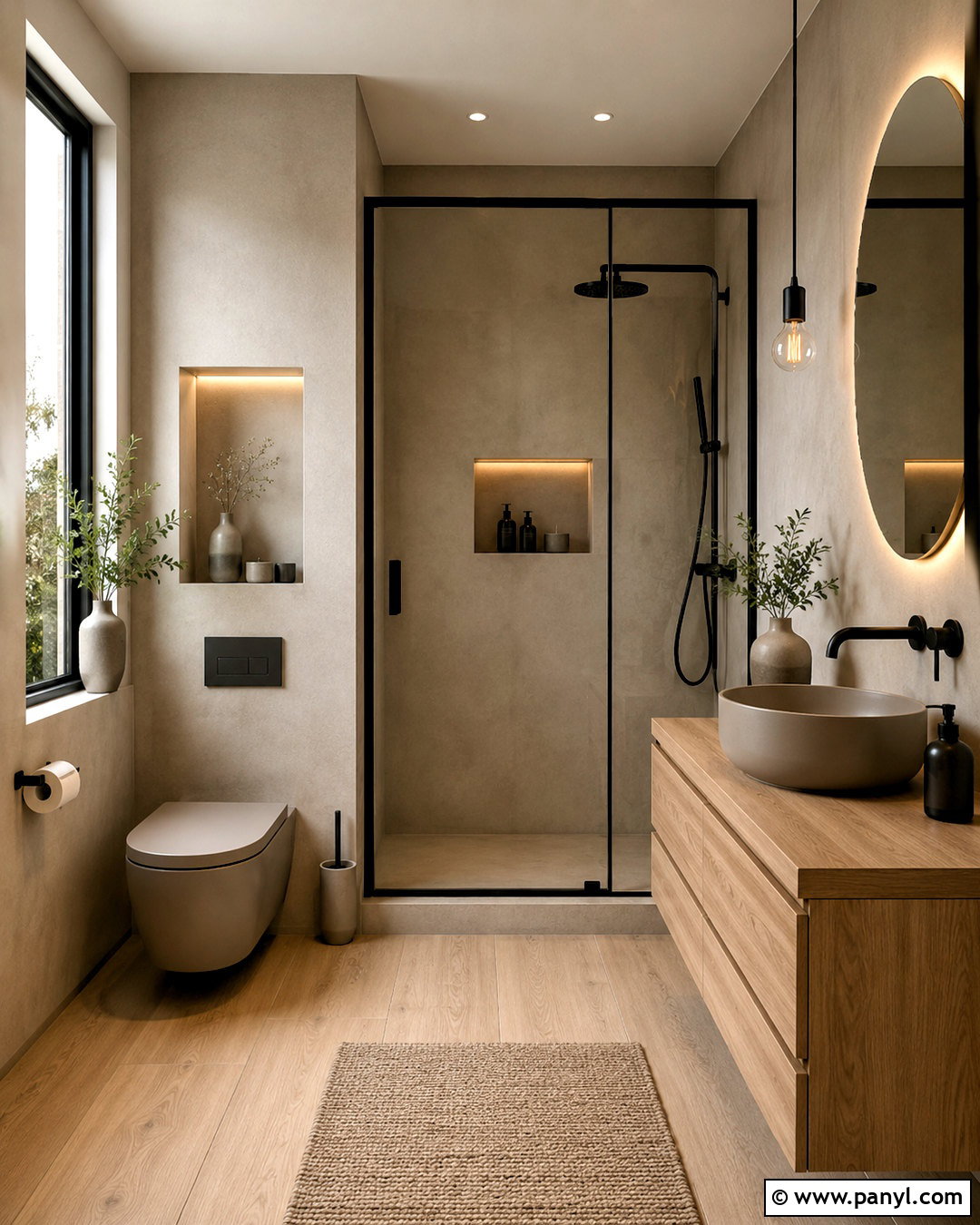 Greige Toilet Bathroom - 35 Toilet Color Ideas