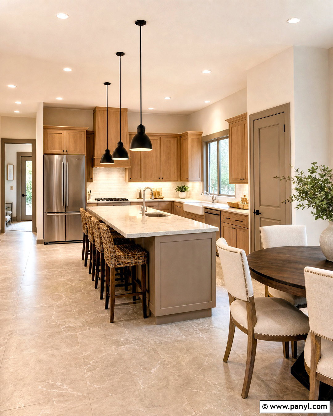 Greige Trim - 20 trim colors interior ideas