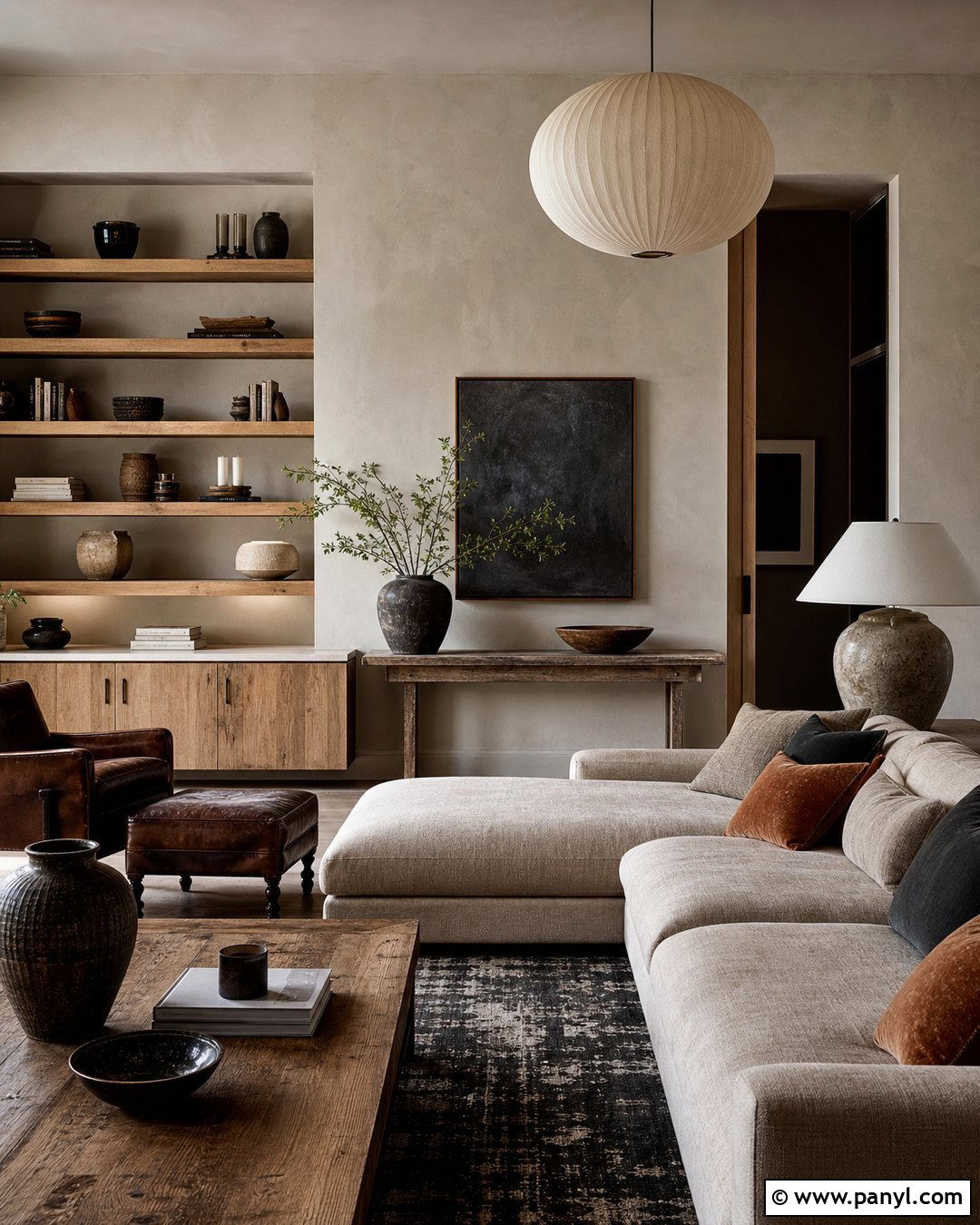 Greige Wabi Sabi Walls - 25 Wabi Sabi Wall Color Ideas