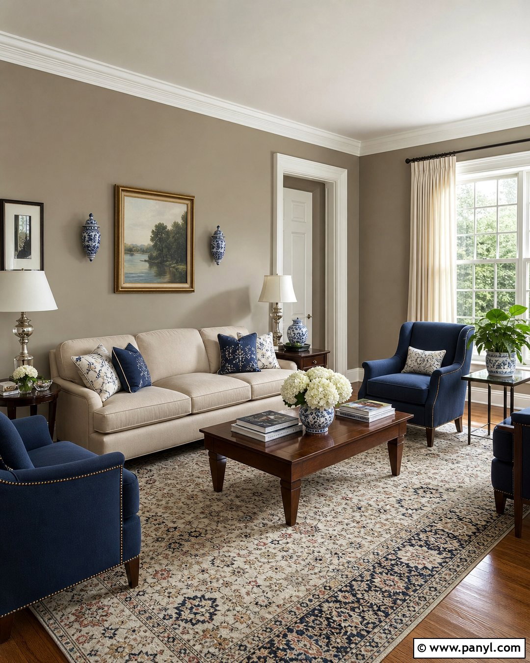 Greige Wall Color With White Trim - 25 Greige Wall Color Ideas