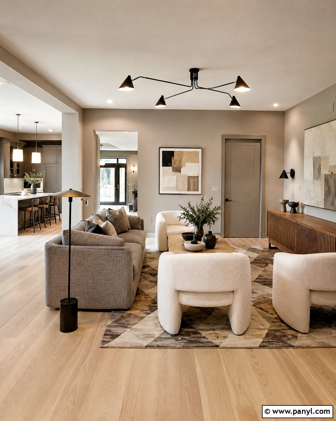 Greige Wall Color - 40 Aesthetic Wall Colour Ideas