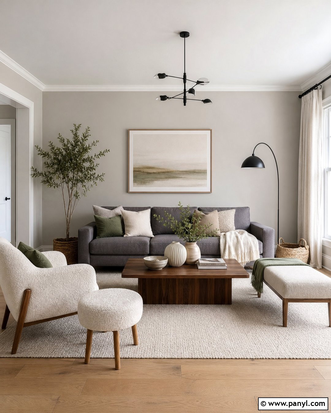 Greige Walls With Grey Sofa - 20 Best Wall Colour For Grey Sofa Ideas