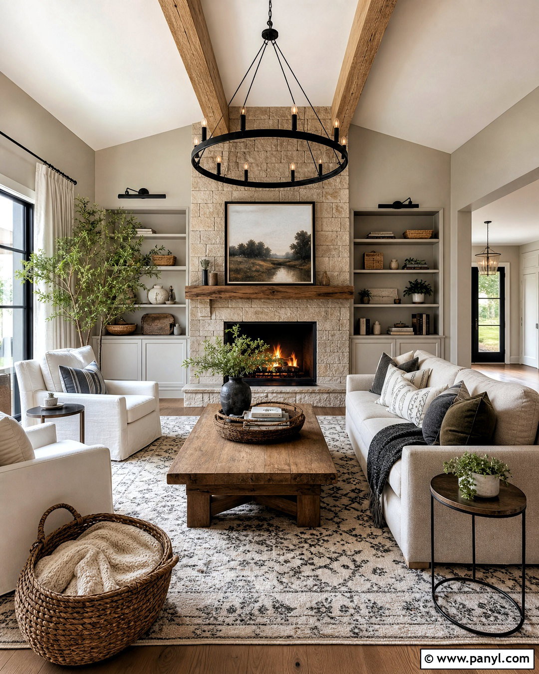 20 Greige Walls Living Room Ideas for a Warm Modern Home