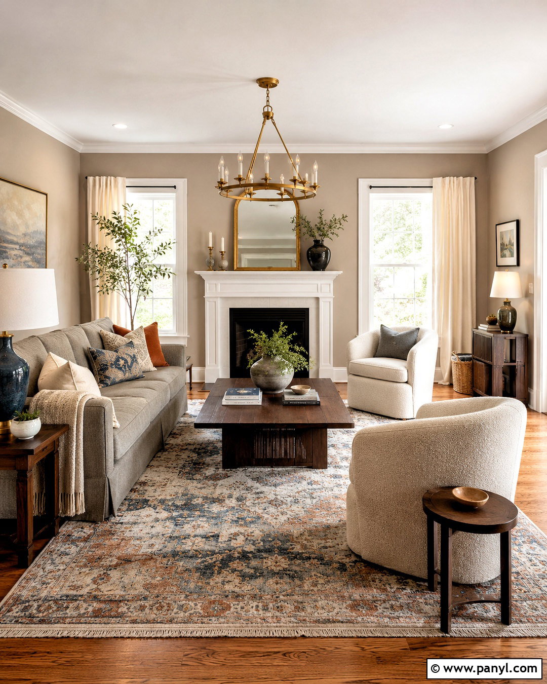 Greige Walls With Red Oak Floors - 20 Wall Colors That Go With Wood Floors