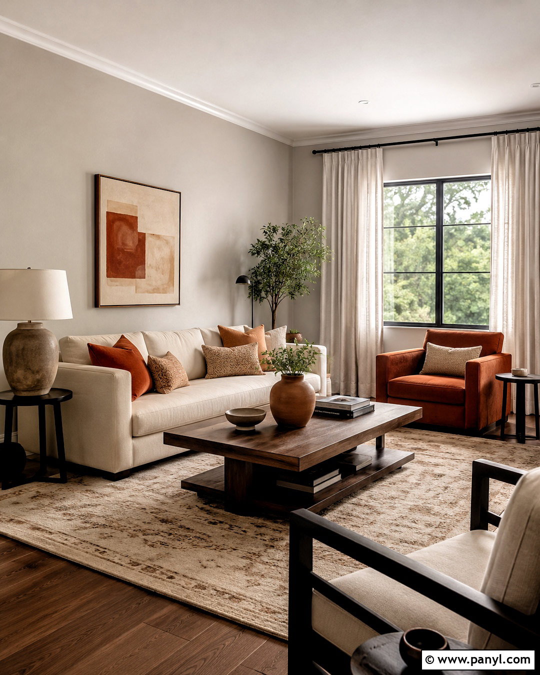 Greige Walls With Terracotta - 20 Wall Color Greige Ideas