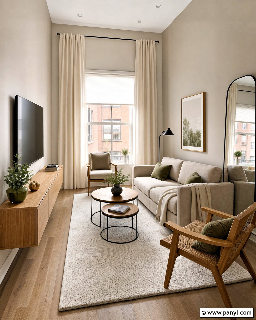 Greige Walls in a Small Living Room - 20 greige walls living room ideas