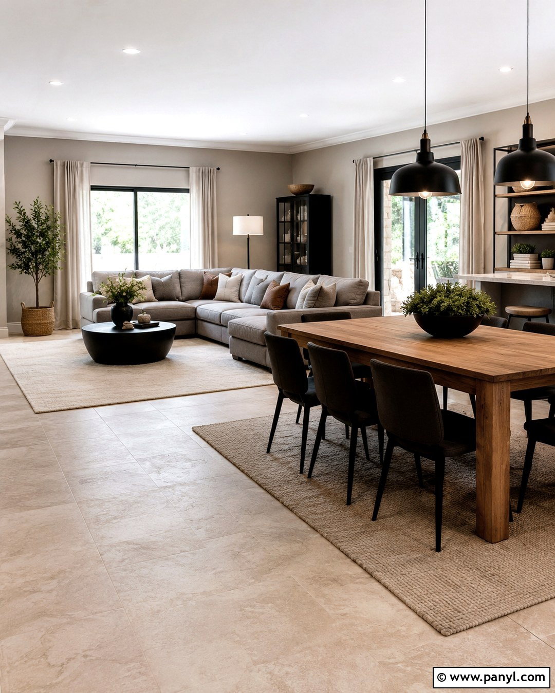 Greige With Beige Tile - 20 Colors That Go With Beige Tile Ideas