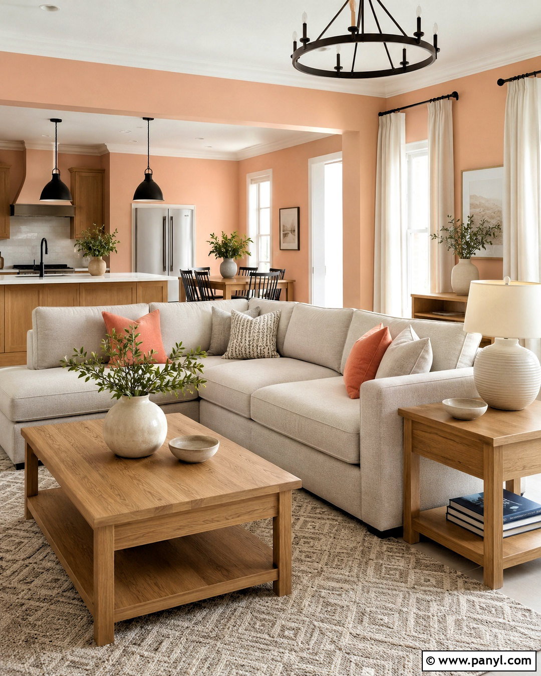 Greige With Peach Walls - 20 What Colours Go With Peach Walls