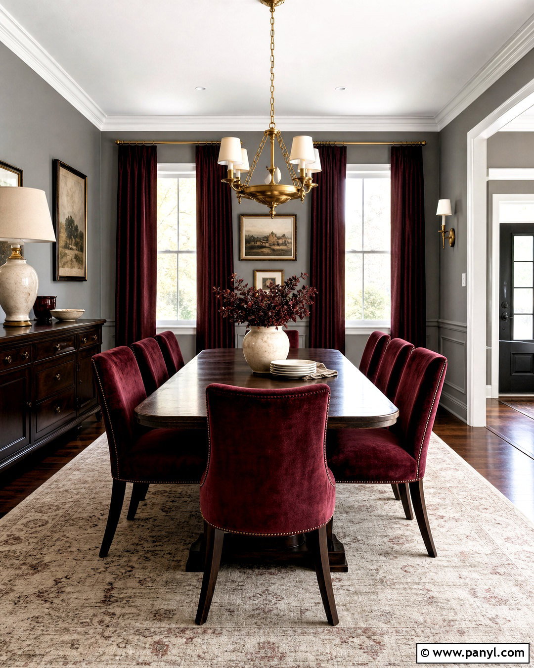 Grey And Burgundy - 20 grey complimentary colors