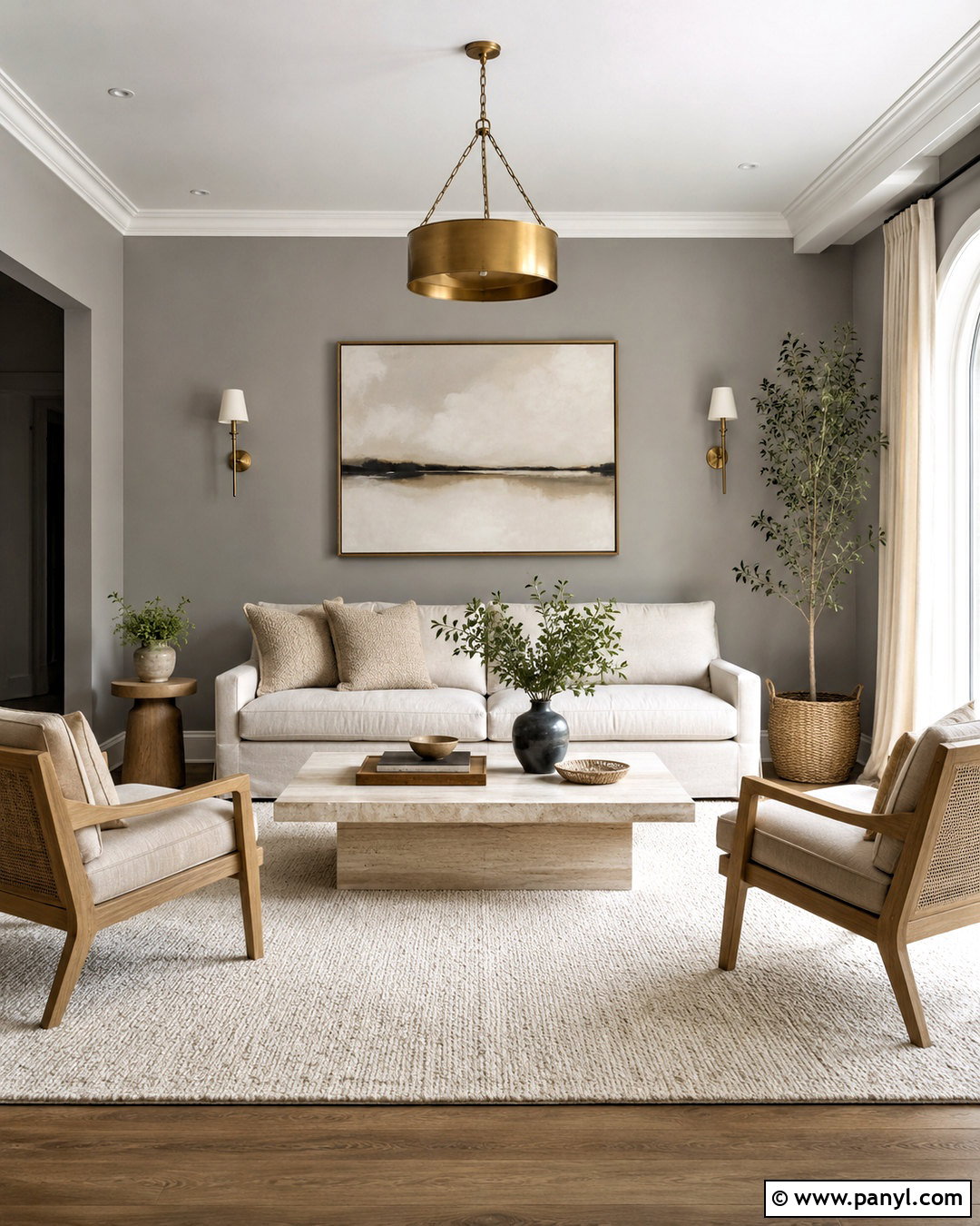 Grey And Cream Living Room - 20 colors that go with grey ideas