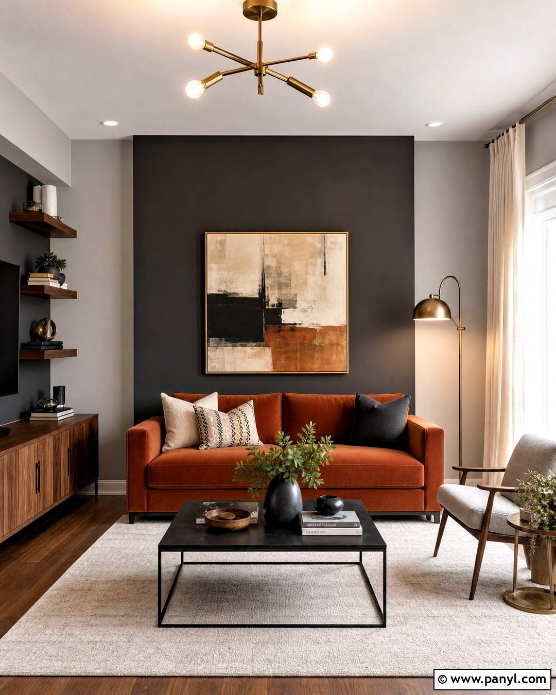 Grey And Rust Orange - 20 grey complimentary colors