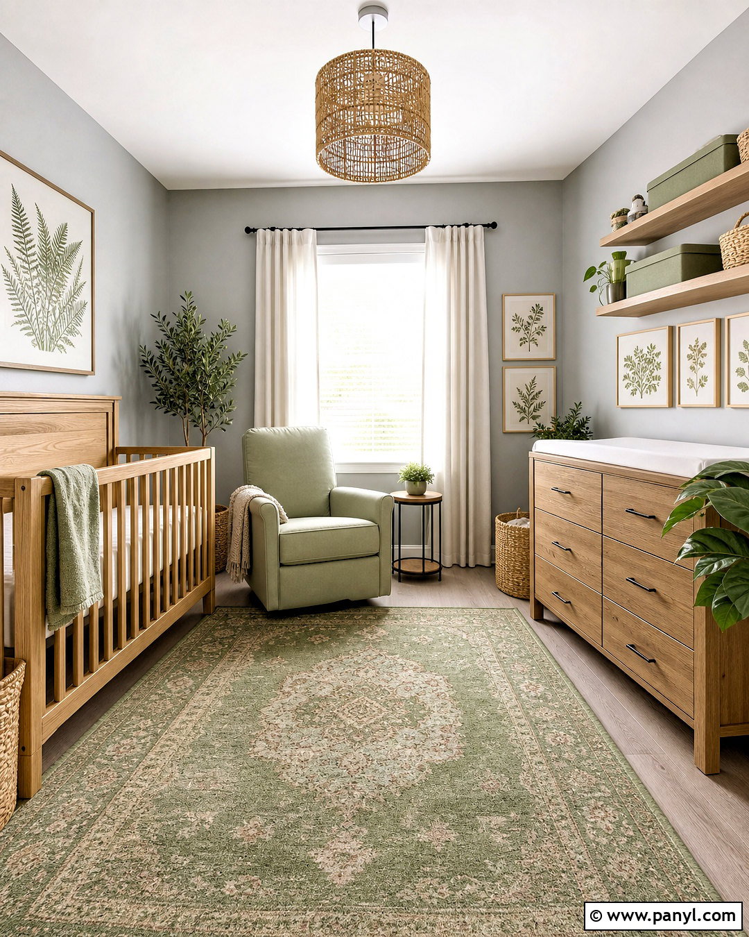 Grey And Sage Green Nursery - 20 grey nursery ideas