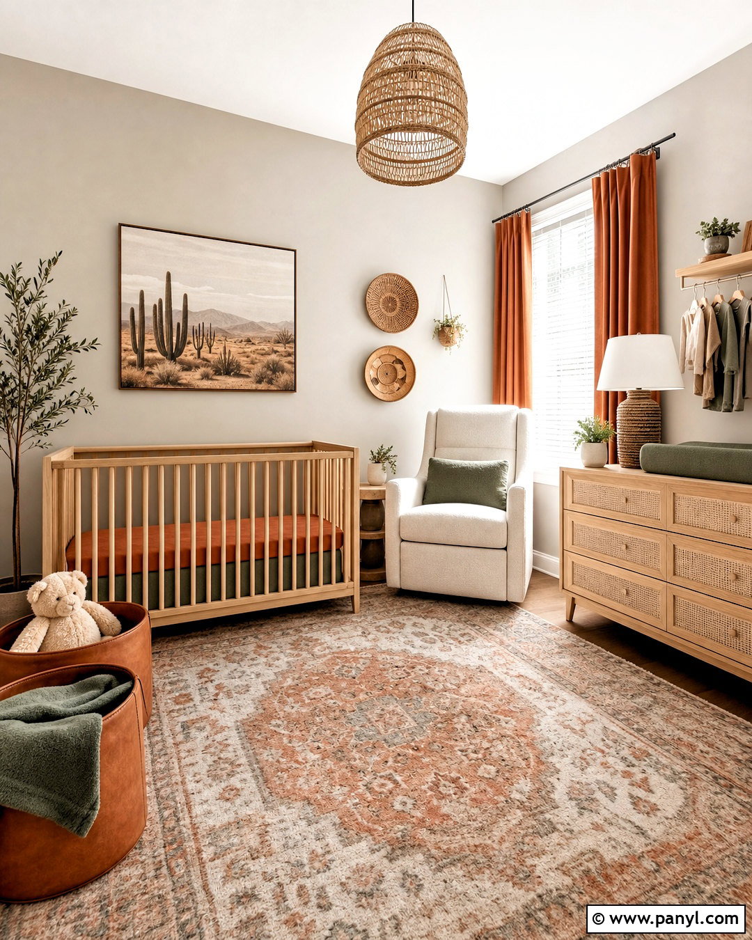 Grey And Terracotta Nursery - 20 grey nursery ideas