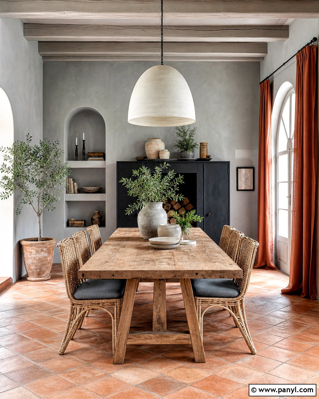 Grey And Terracotta - 20 grey complimentary colors