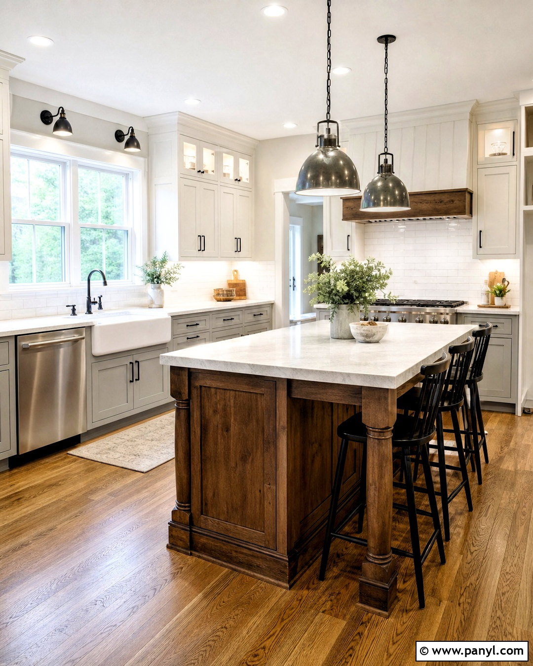 Grey And White Farmhouse Kitchen - 20 grey farmhouse kitchen ideas