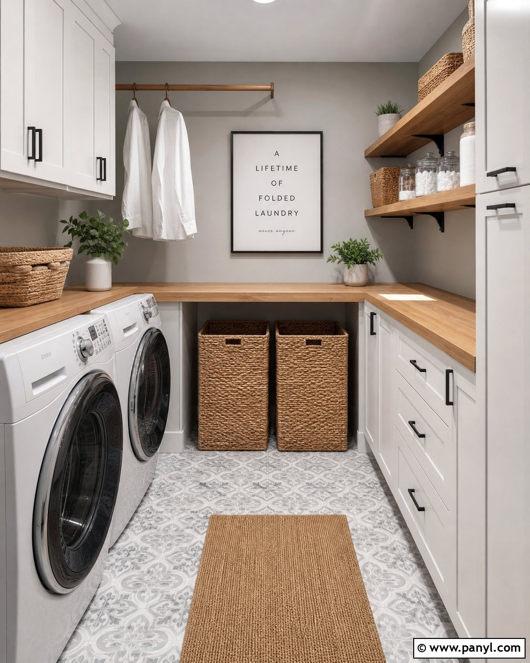 Grey And White Laundry Room Walls - 30 Grey And White Walls