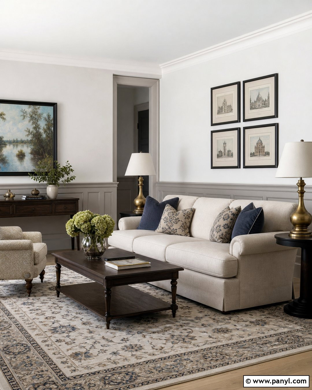 Grey And White Panelled Walls - 30 Grey And White Walls