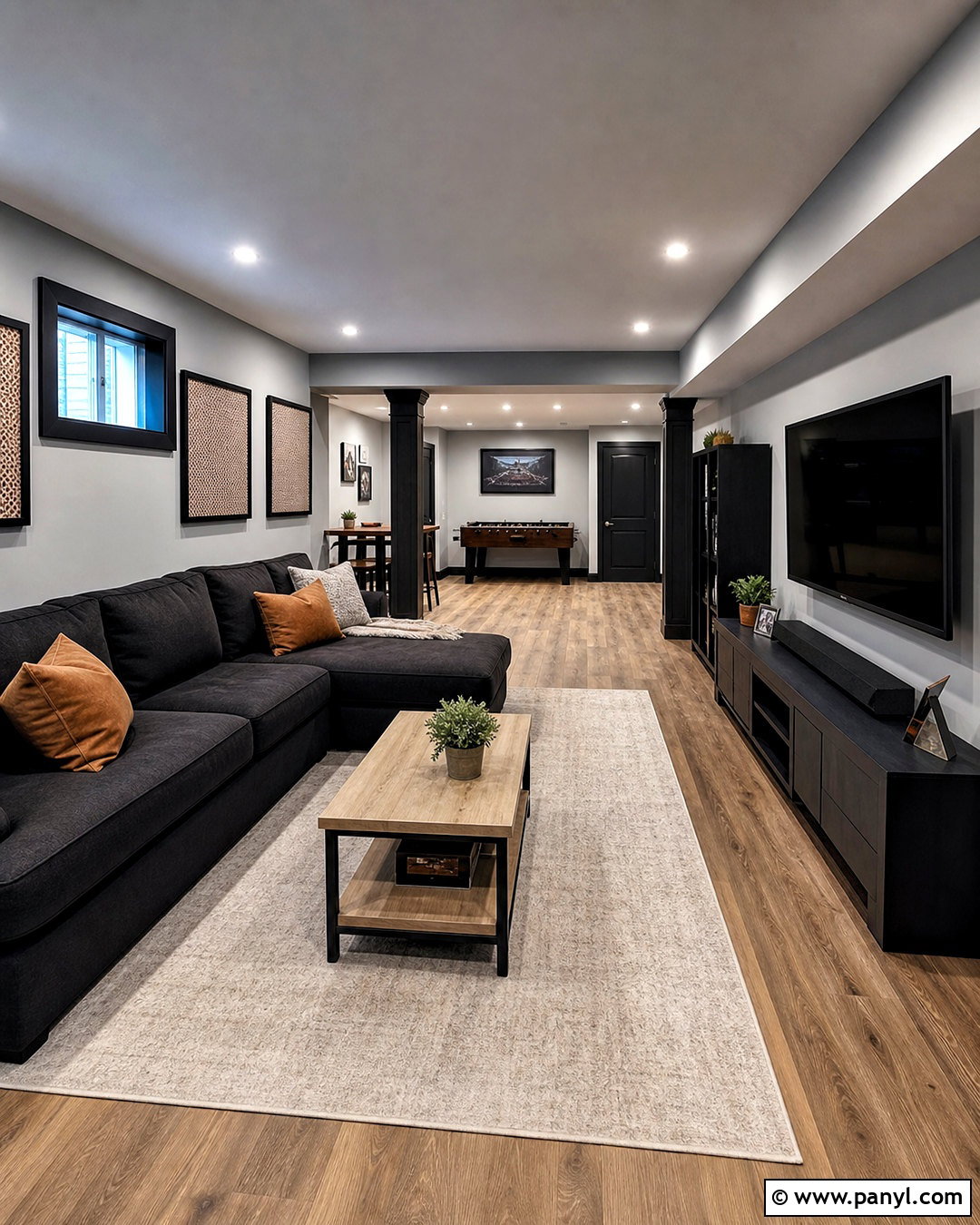 20 Grey Walls With Black Trim Ideas for a Bold Modern Home