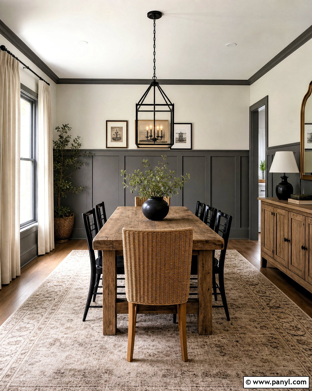 Grey Board And Batten Wall - 20 grey textured wall ideas