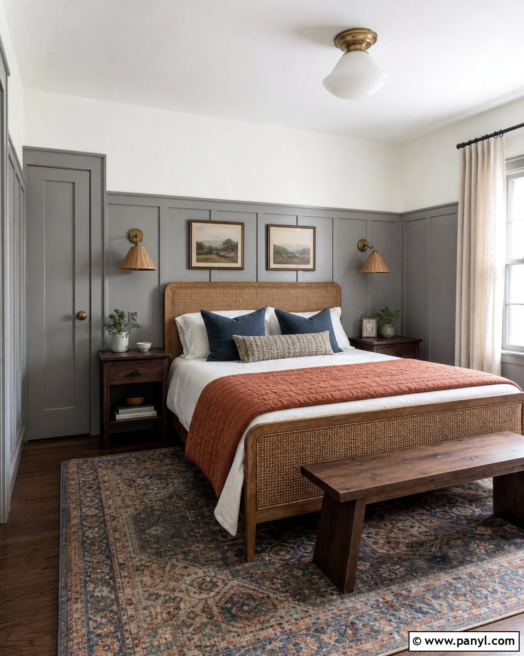 Grey Board And Batten Walls - 25 Grey Room Wall Ideas